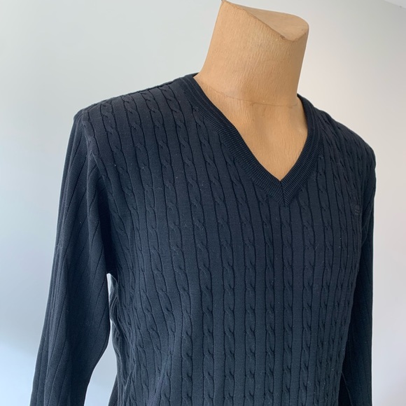 Black Sweater made in Italy by Green Coast NWOT - Picture 3 of 15